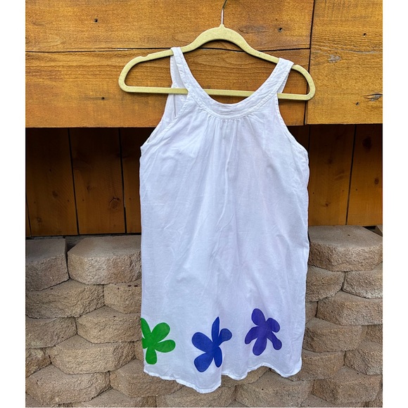 Sz L -Derek heart rainbow daisy dress 🌈❤️🧡💛💚🩵💙💜 - Picture 2 of 4